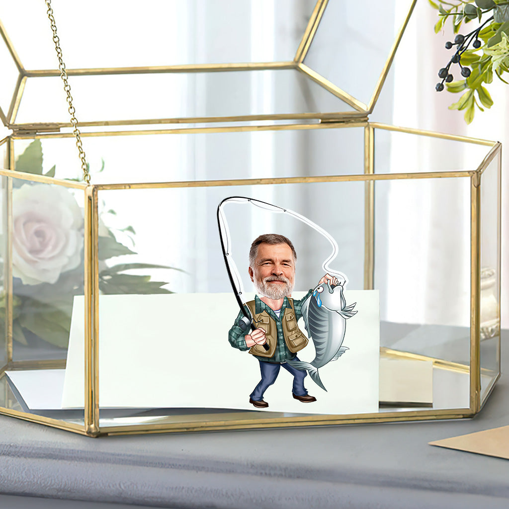 Love Fishing - Personalized Fishing Decal Full