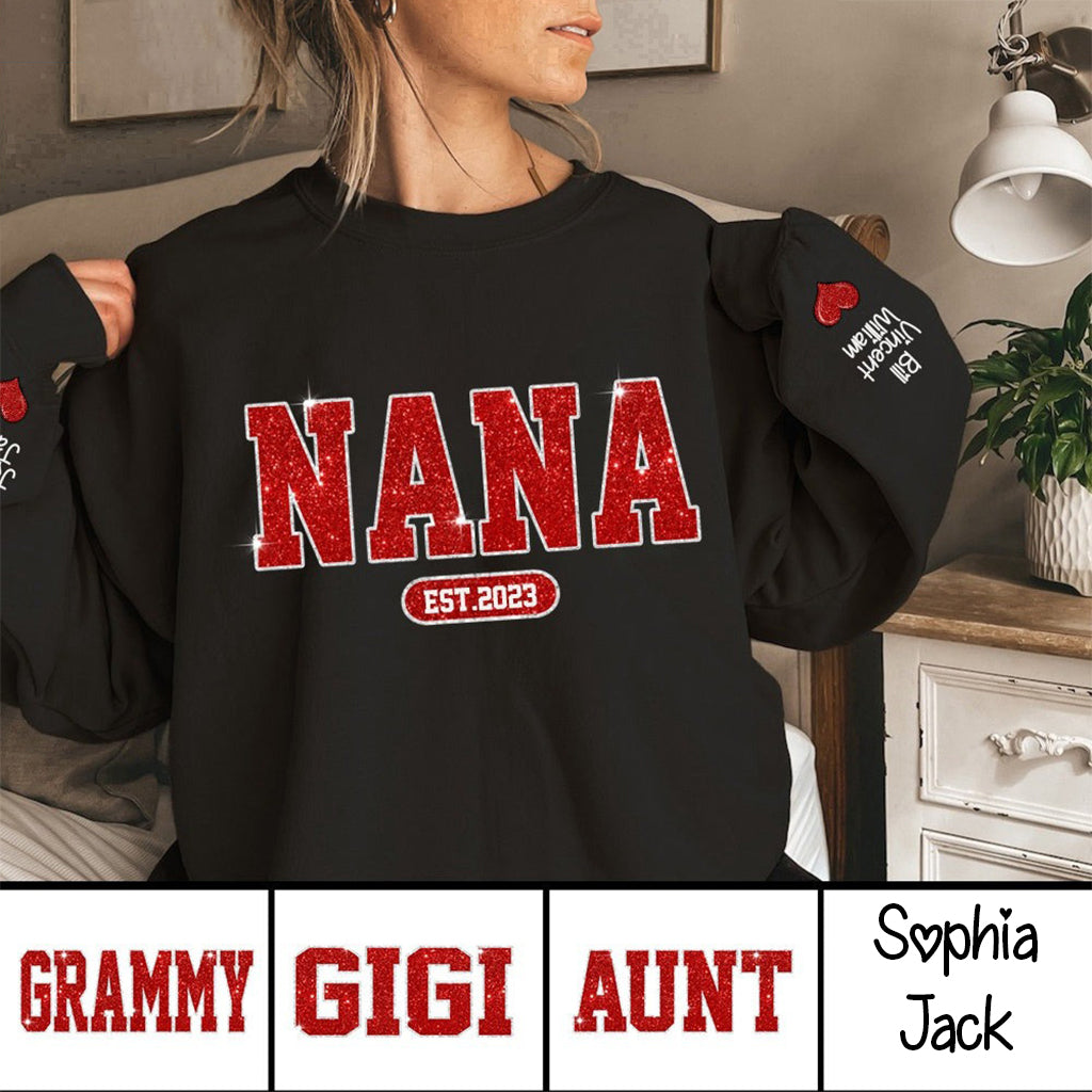 Die beste Oma/Großmutter/Mama aller Zeiten – personalisiertes Oma-Shirt
