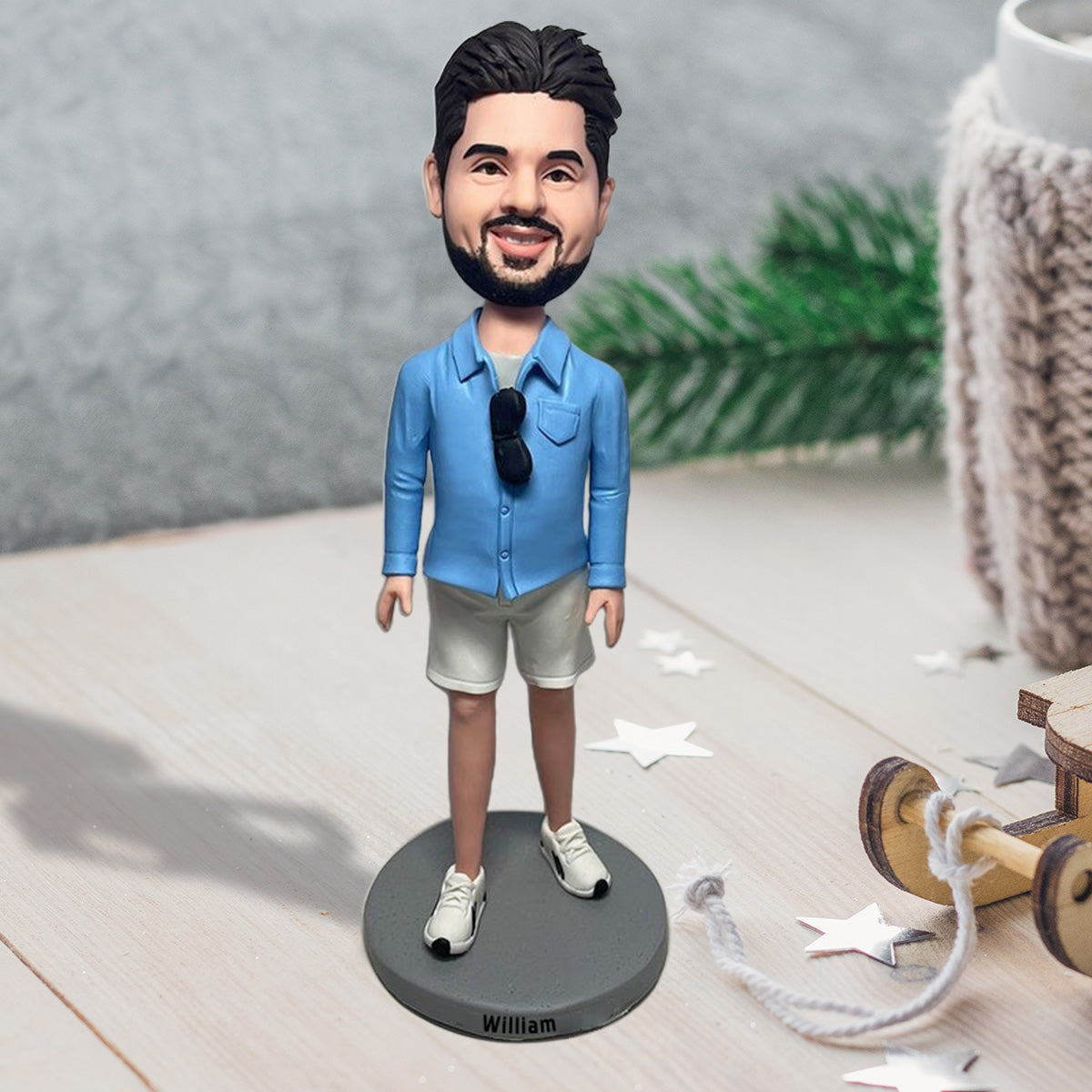 You Will Be Missed - Gift for colleague - Personalized Bobblehead