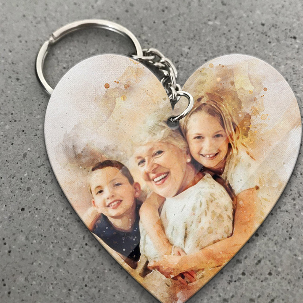 Forever Love - Personalized Grandma Keychain
