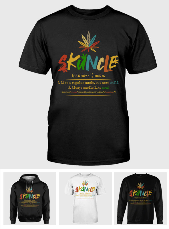 Skuncle – Onkel-T-Shirt und Hoodie