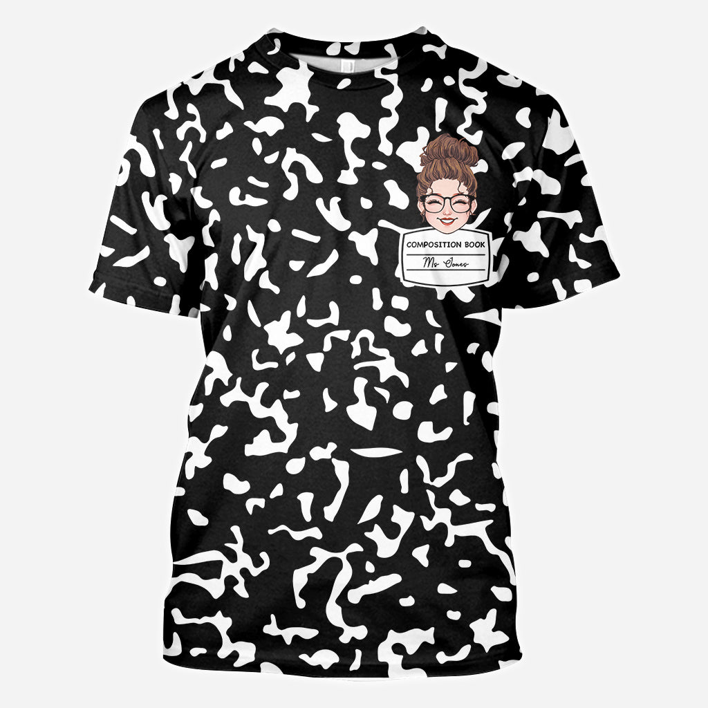 Welcome Back To School - Personalized Teacher All Over Shirt