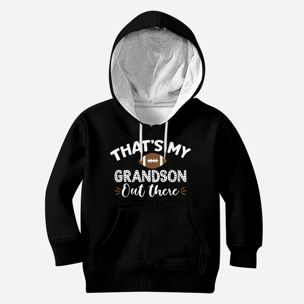 Maman, grand-mère, fière fan de foot - Cadeau football pour maman, grand-mère, épouse, elle - T-shirt personnalisé intégral