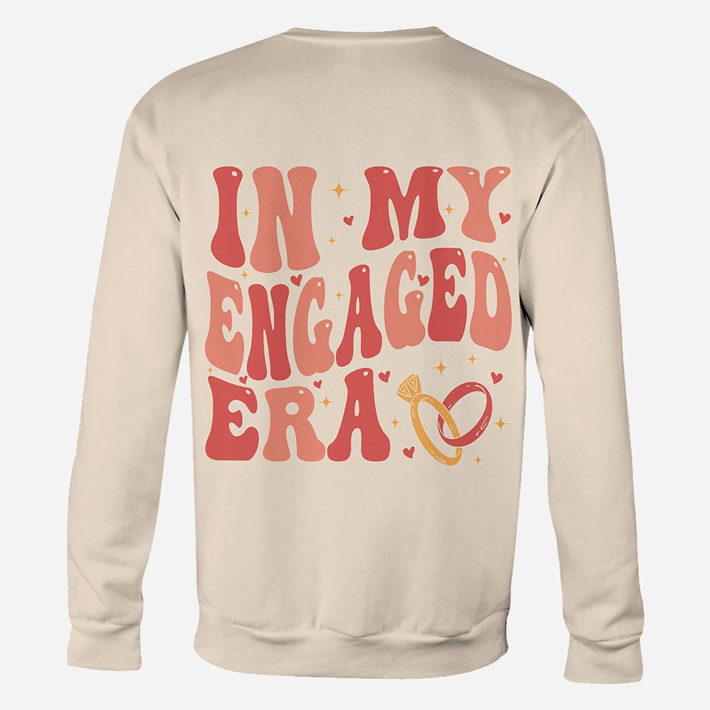 In My Engaged Era - wedding gift for bride - Personalized All Over Shirt