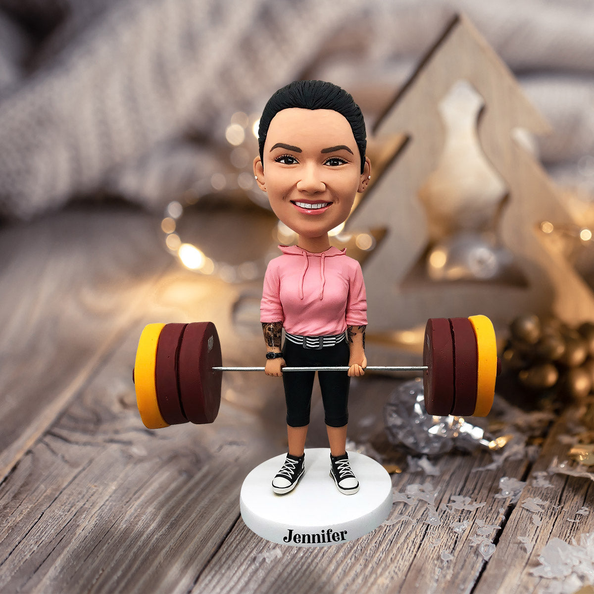 Love Fitness - Personalized Fitness Bobblehead
