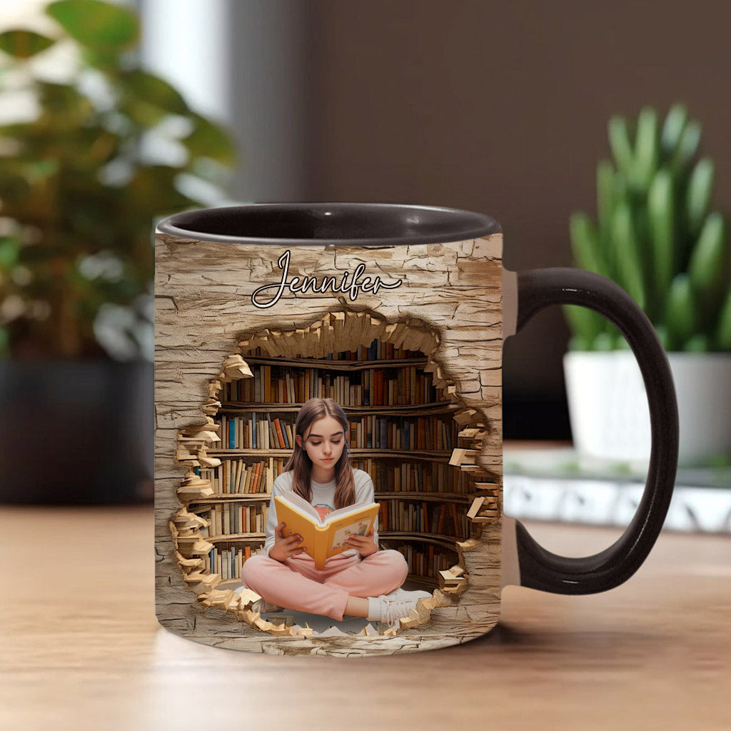 My Reading Corner - Personalized Book Accent Mug