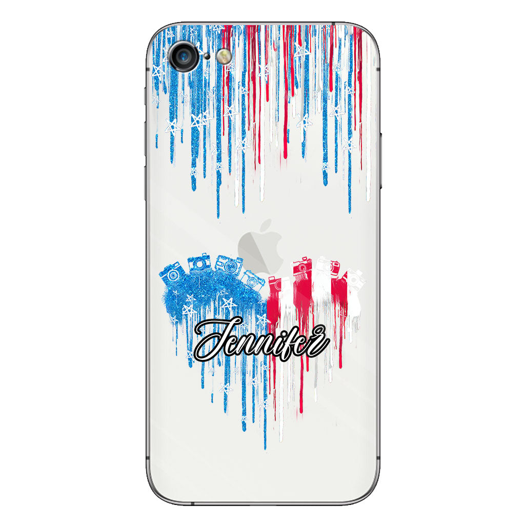 Love Photography - Personalized Photography Clear Phone Case