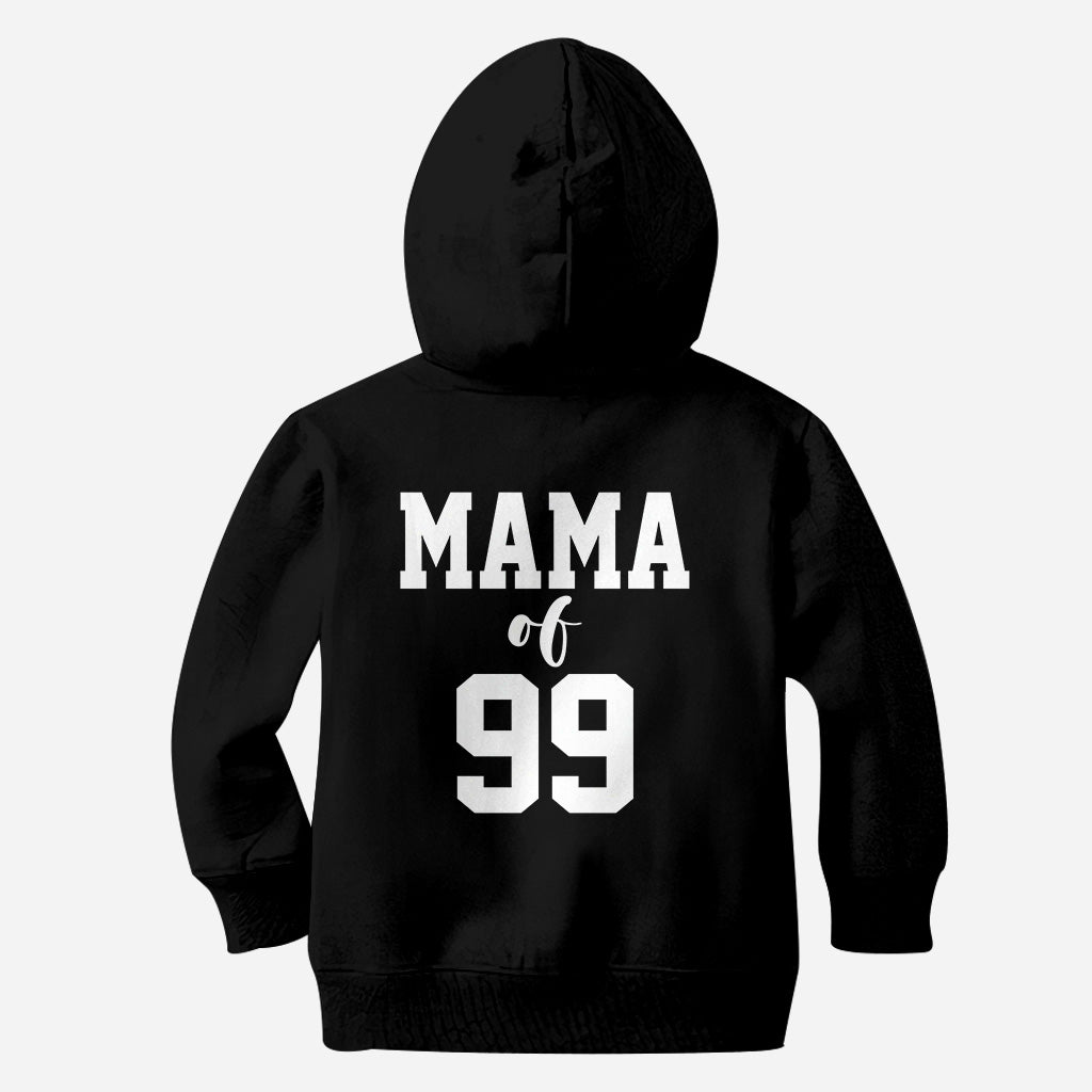 Maman, grand-mère, fière fan de foot - Cadeau football pour maman, grand-mère, épouse, elle - T-shirt personnalisé intégral