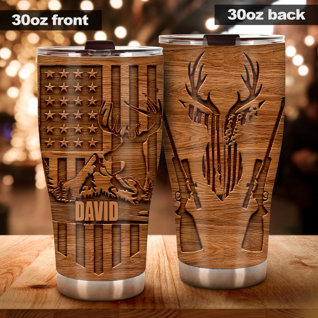Love Hunting - Personalized Hunting Tumbler