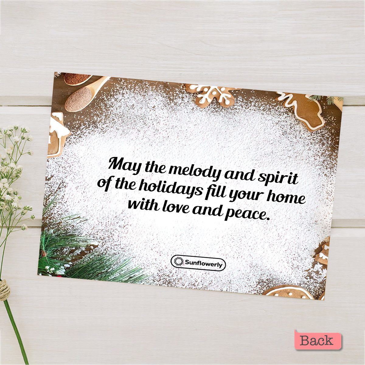 Merry Christmas - Personalized Family Greeting Card