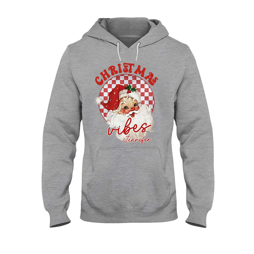Christmas Vibes - Personalized Christmas T-shirt And Hoodie