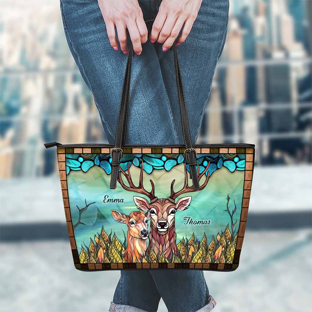 You & Me We Got This - Personalized Hunting Leather Bag