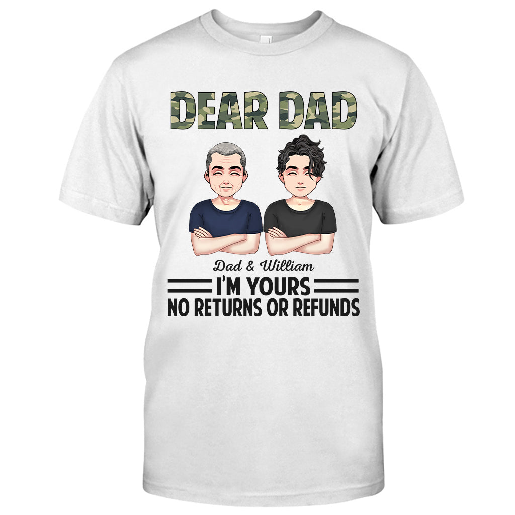 Dear Mom Dear Dad I'm Yours - Gift for mom, dad - Personalized T-shirt And Hoodie