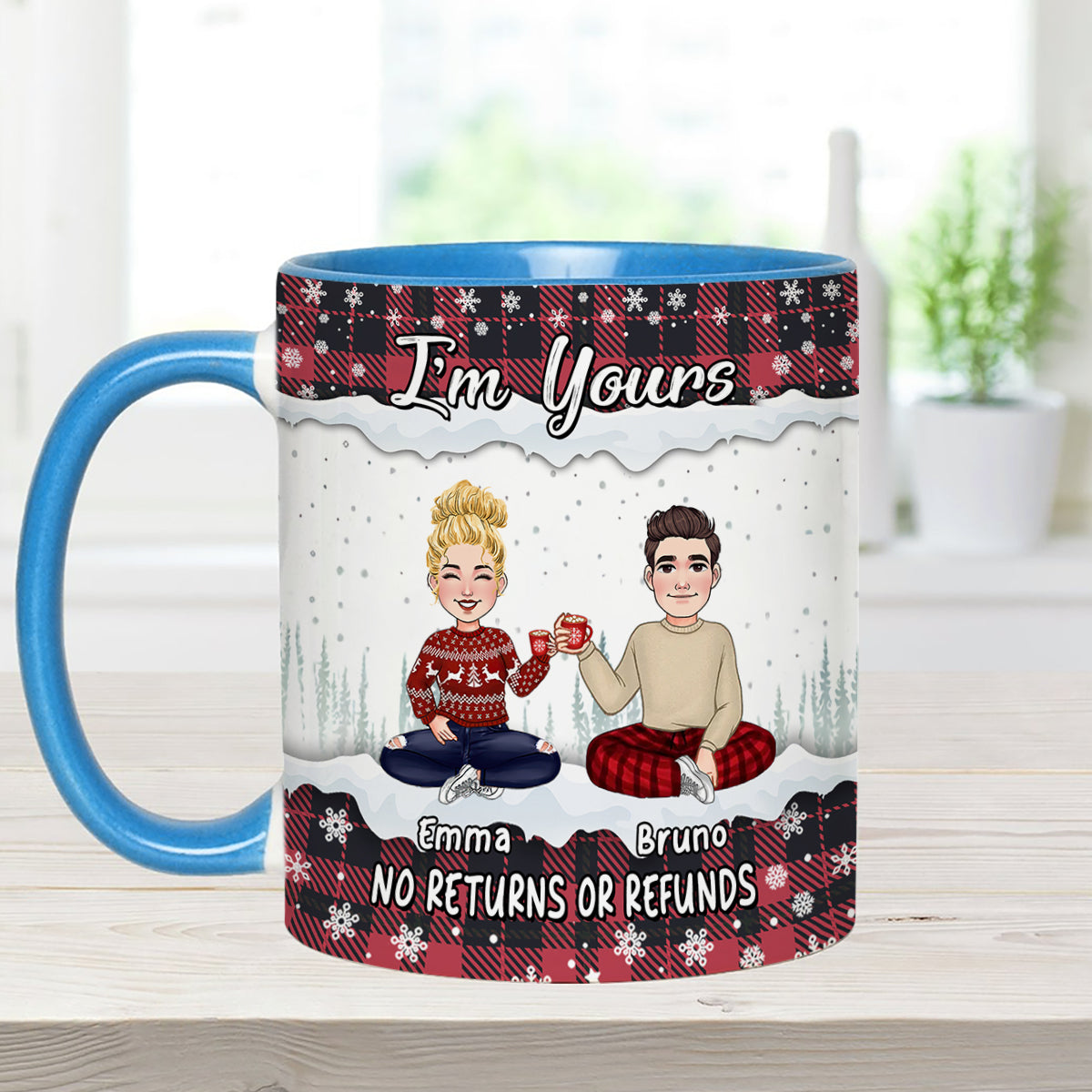 I’m Yours - Personalized Couple Accent Mug