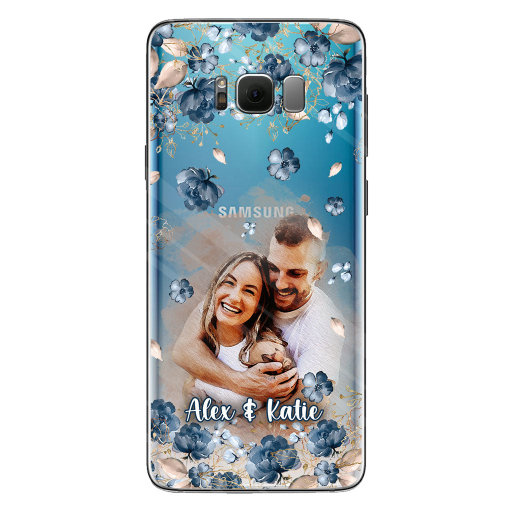 Floral Phone Case - Personalized Clear Phone Case