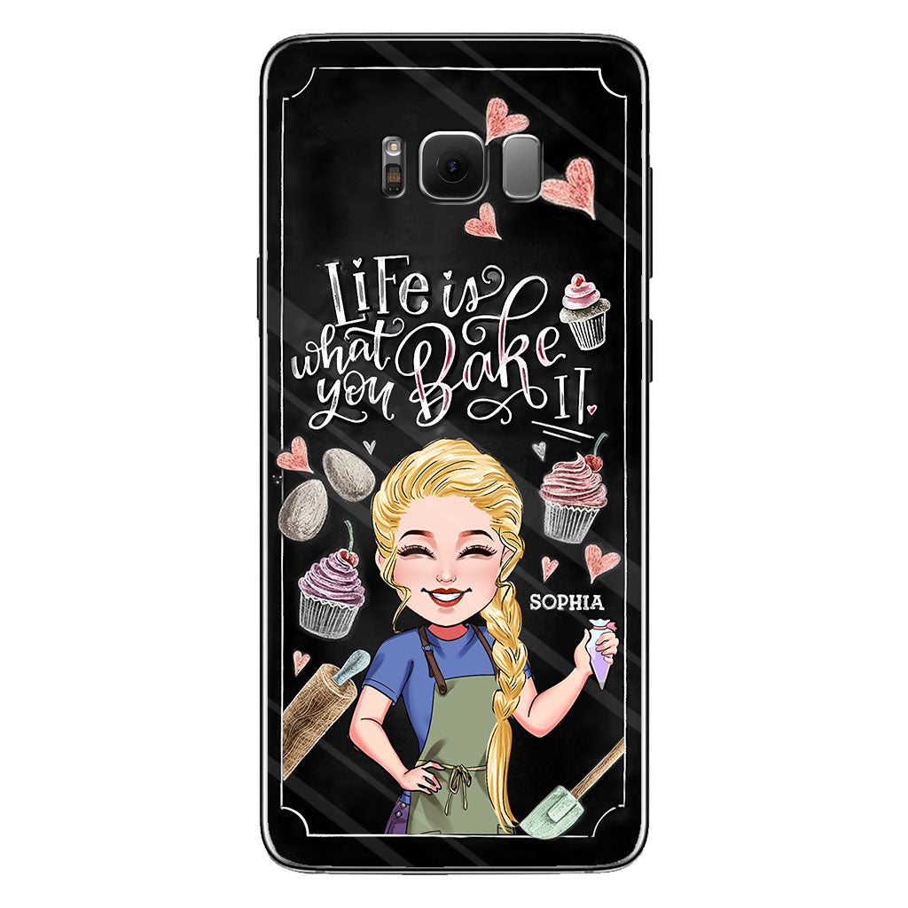 Life Is What You Bake It - Personalized Baking Phone Case