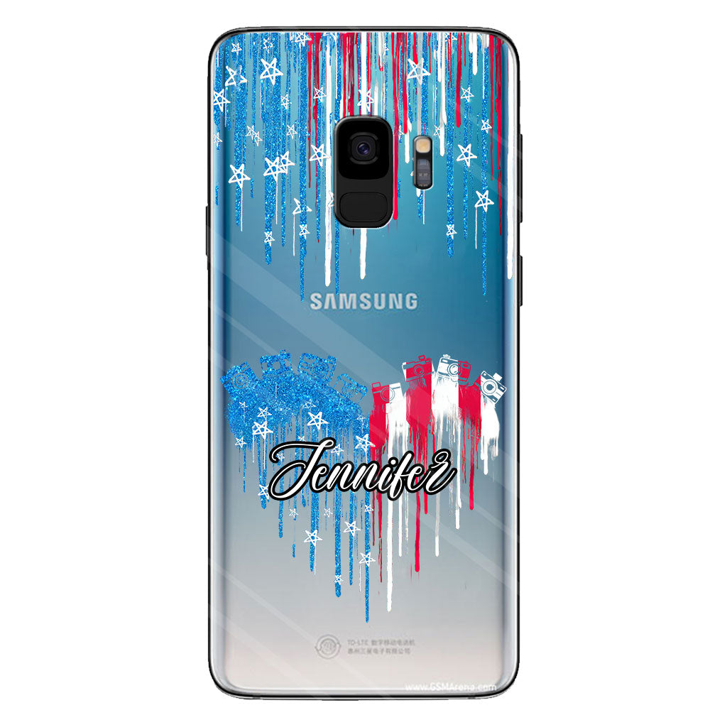 Love Photography - Personalized Photography Clear Phone Case