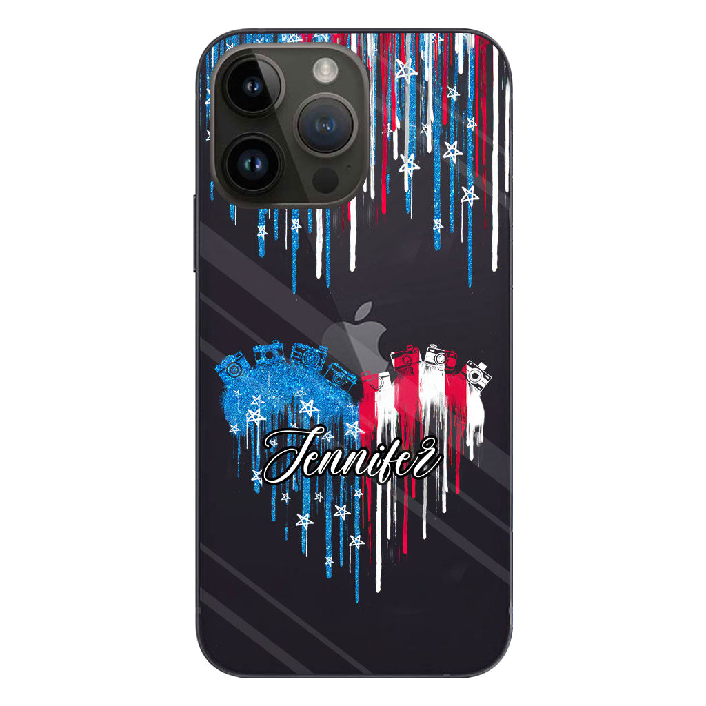 Love Photography - Personalized Photography Clear Phone Case