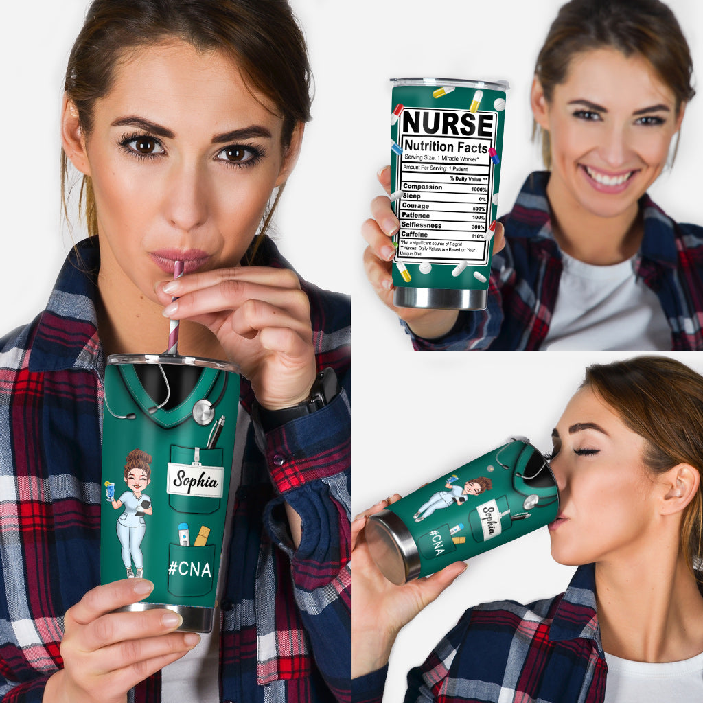 Nurse Facts - Personalized Nurse Tumbler