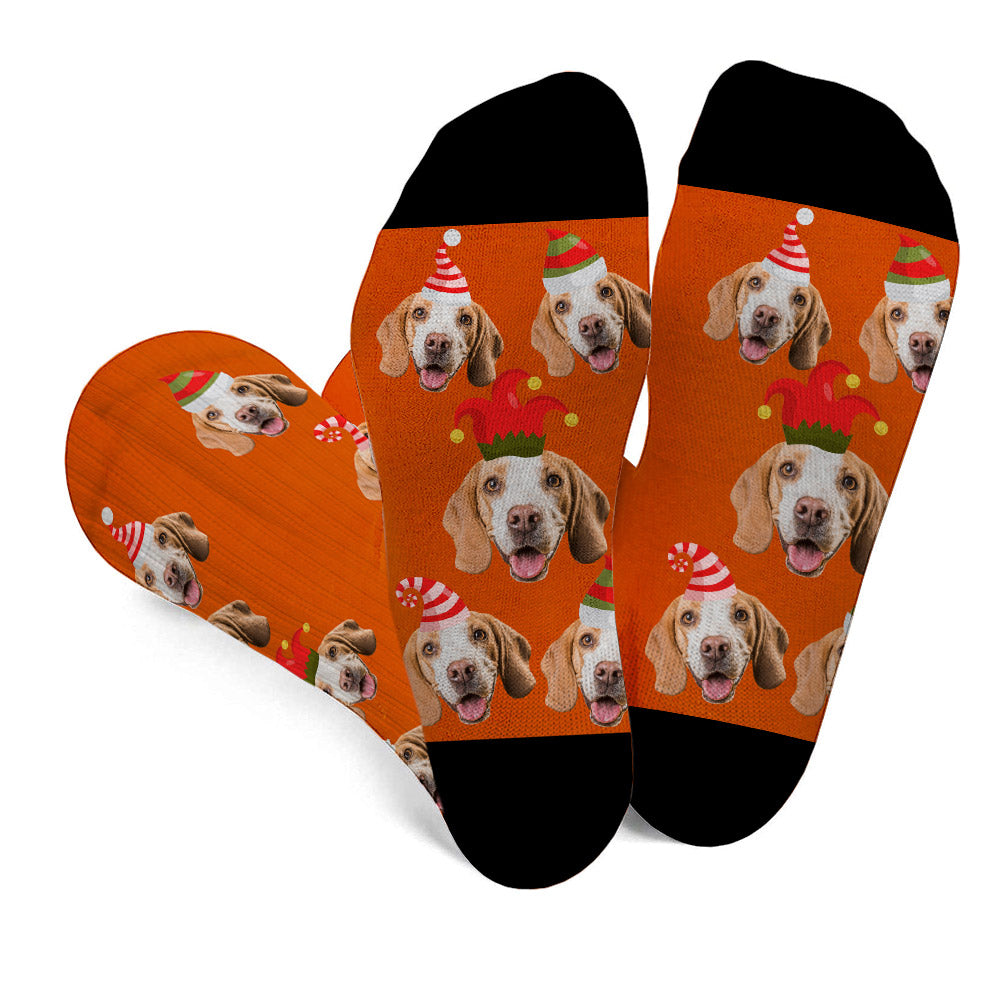 Socken mit Haustierfoto – Geschenk für Hundeliebhaber – Personalisierte Socken