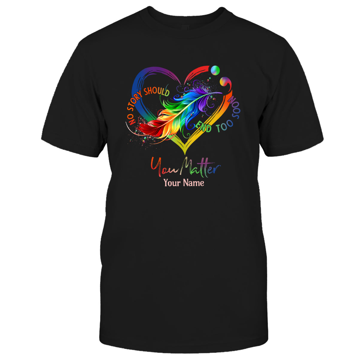 Dein Leben zählt – Personalisiertes T-Shirt und Hoodie zur Suizidprävention