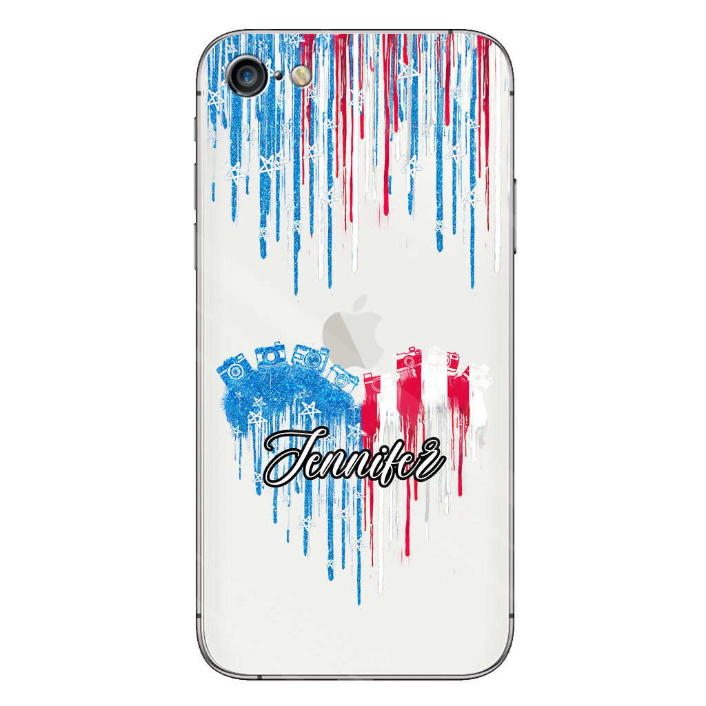 Love Photography - Personalized Photography Clear Phone Case