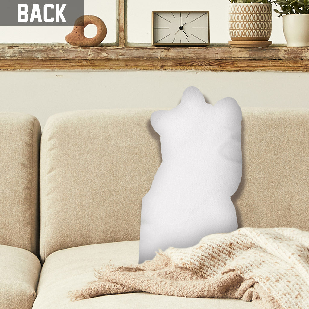 Individuelles Foto-Humanoid-Kissen in Katzenform