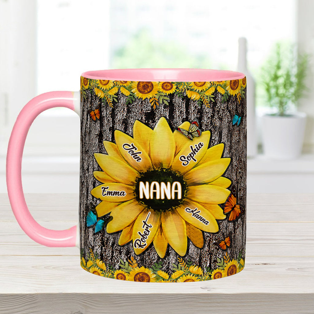 Nana's Garden - Personalisierte Tasse mit Oma-Motiv