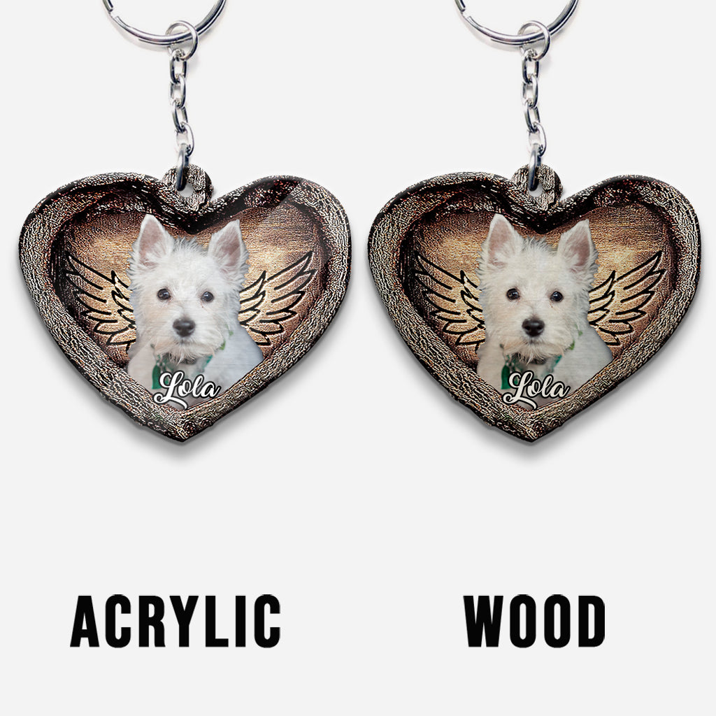 I Will Carry You - Personalized Dog Keychain