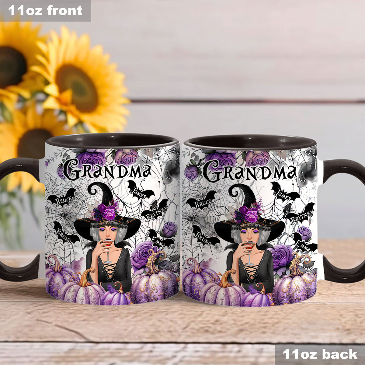 Mug personnalisé « Grand-mère Sorcière »