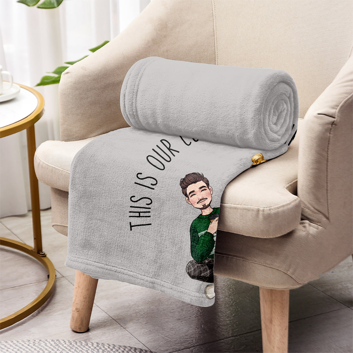 Our Cuddling Blanket - Personalized Couple Blanket