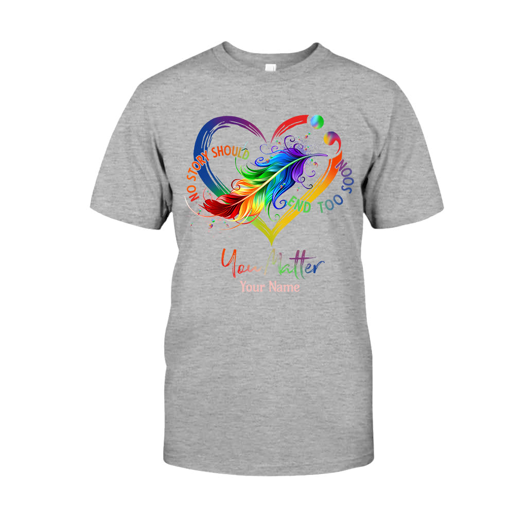 Dein Leben zählt – Personalisiertes T-Shirt und Hoodie zur Suizidprävention