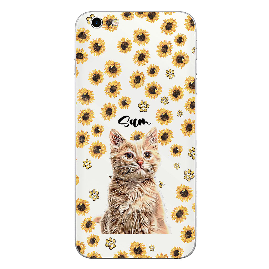You Are My Sunshine - Personalized Dog Clear Phone Case