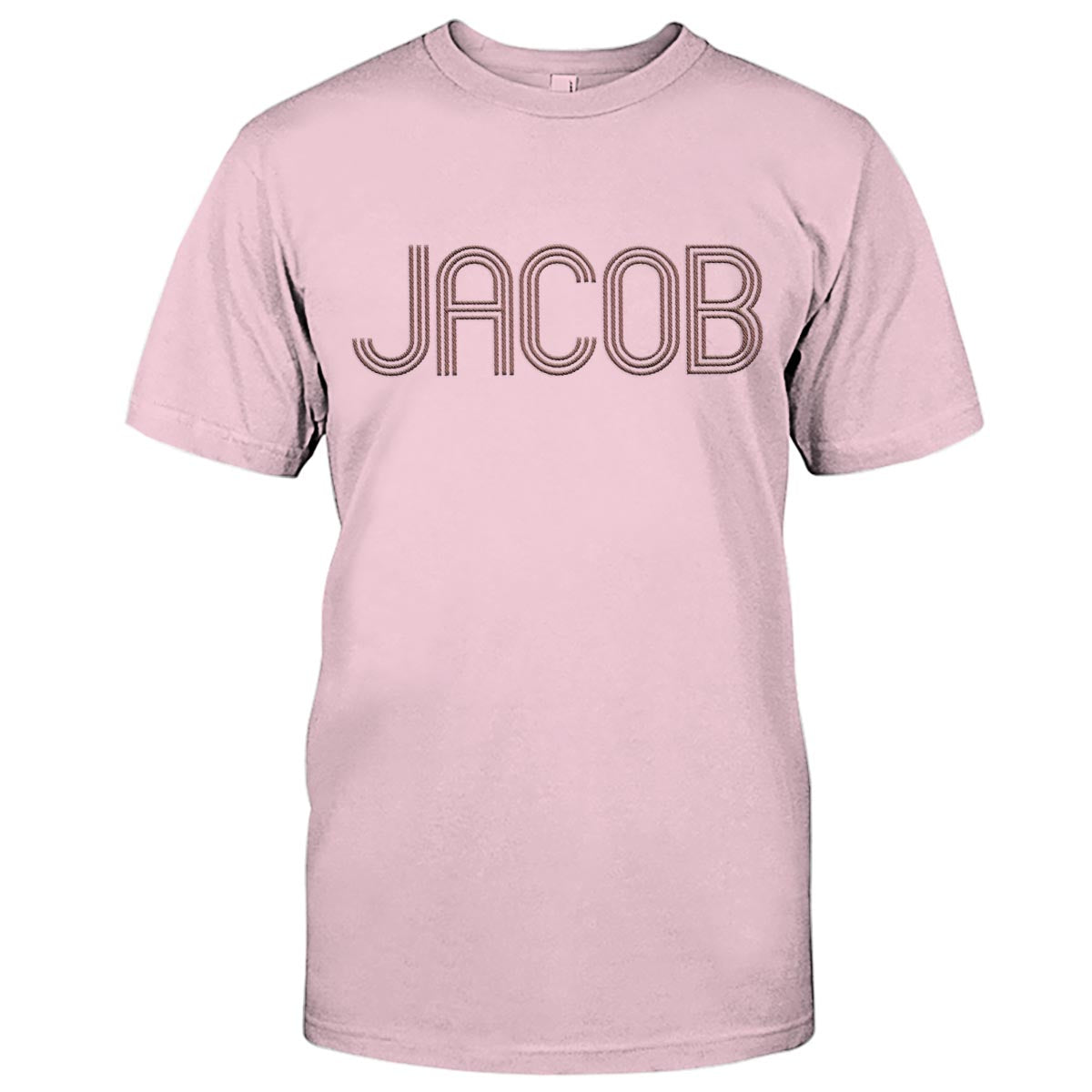 T-shirt brodé personnalisé avec nom - Beau-père