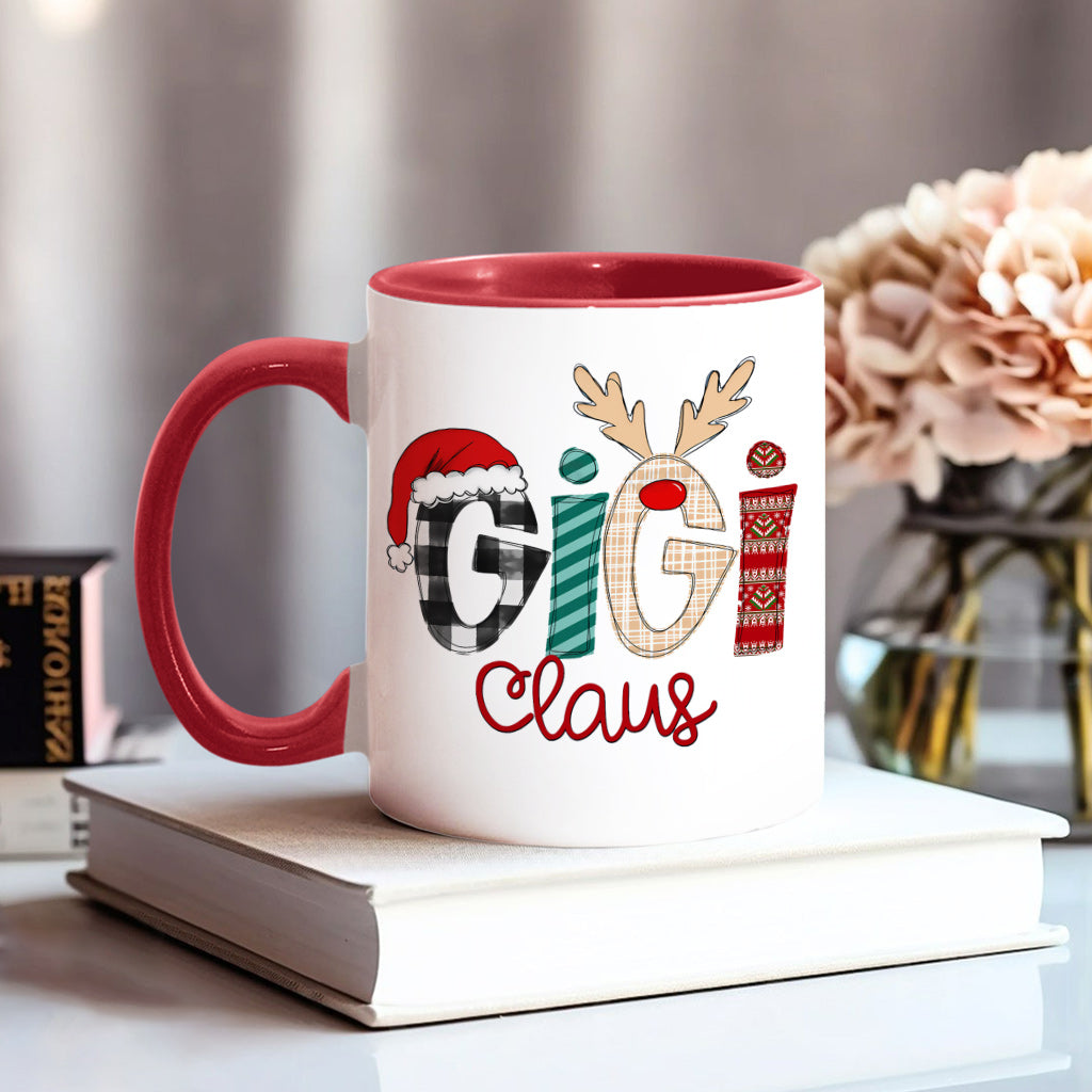 Mug personnalisé Gigi Claus - Grand-mère