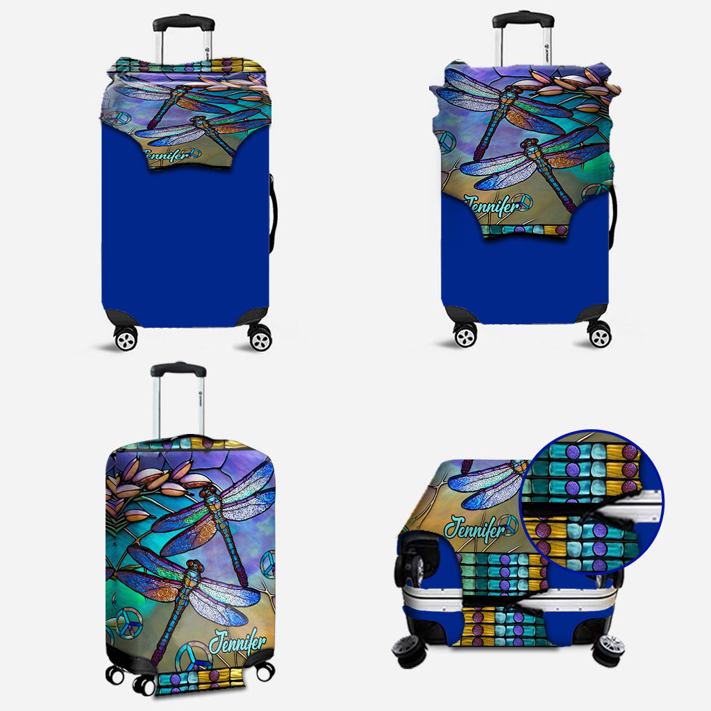Hippie Soul - Personalized Hippie Luggage Cover