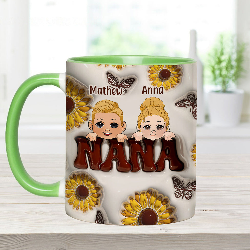 Meilleure grand-mère/mamie/mémé du monde - Cadeau pour grand-mère - Mug personnalisé