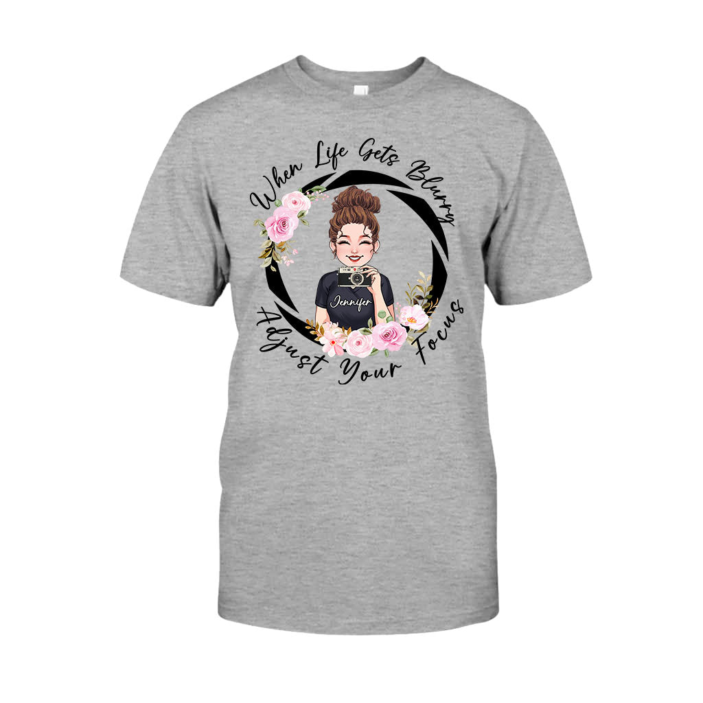 Ajustez votre mise au point - T-shirt et sweat à capuche personnalisés pour la photographie