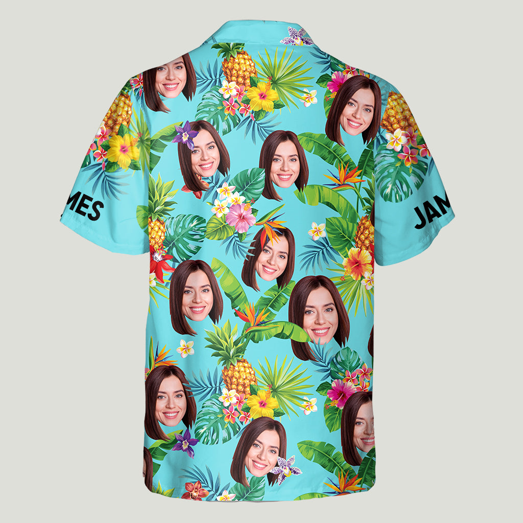 Tropical Flowers - Personalized Sea Lover Hawaiian Shirt