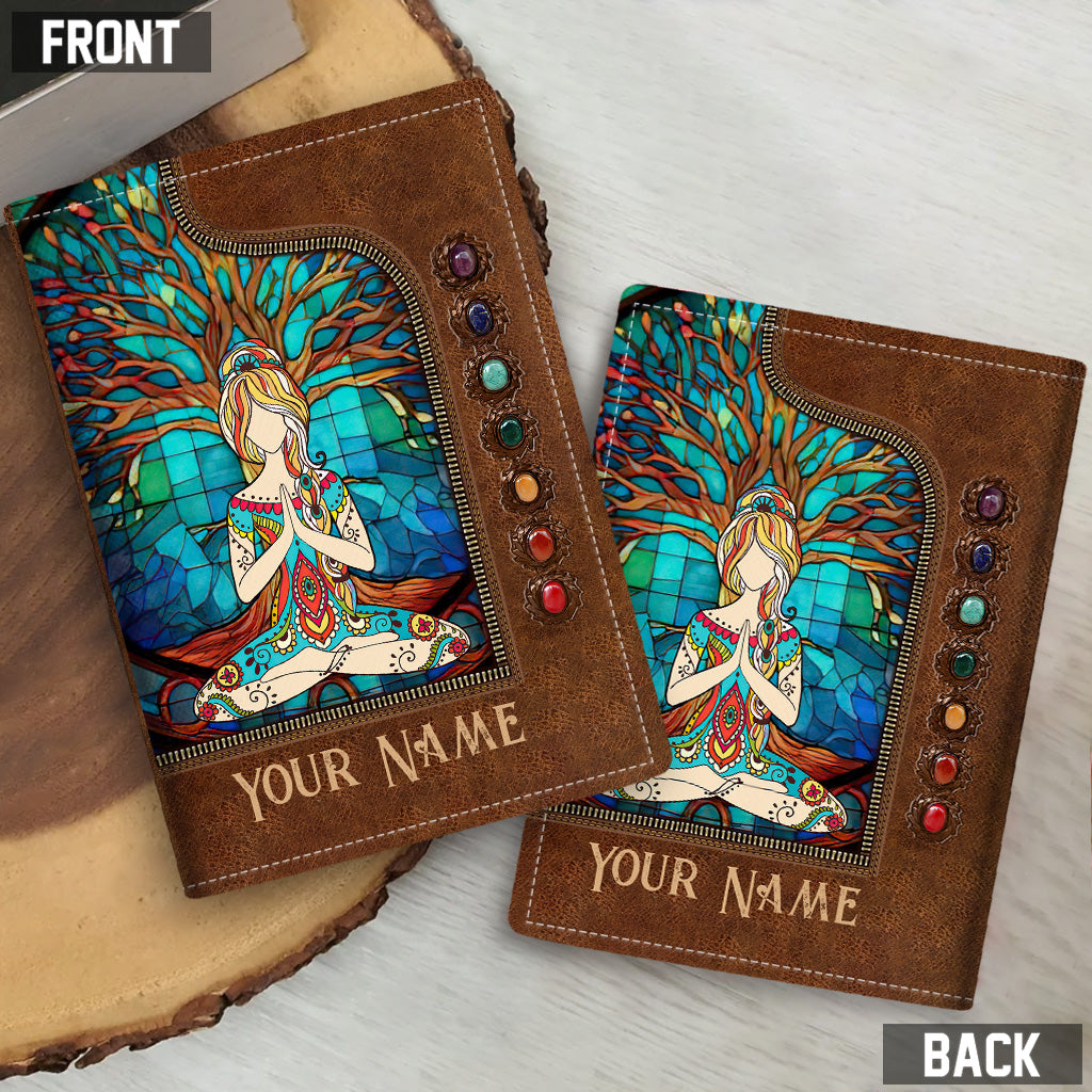 Namaste Green – Personalisierter Yoga-Passhalter