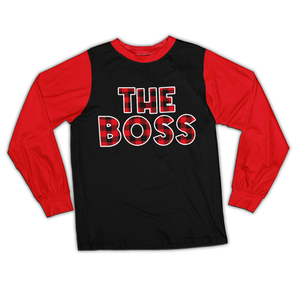 The Boss & The Real Boss - Personalized Kid Pajamas Set