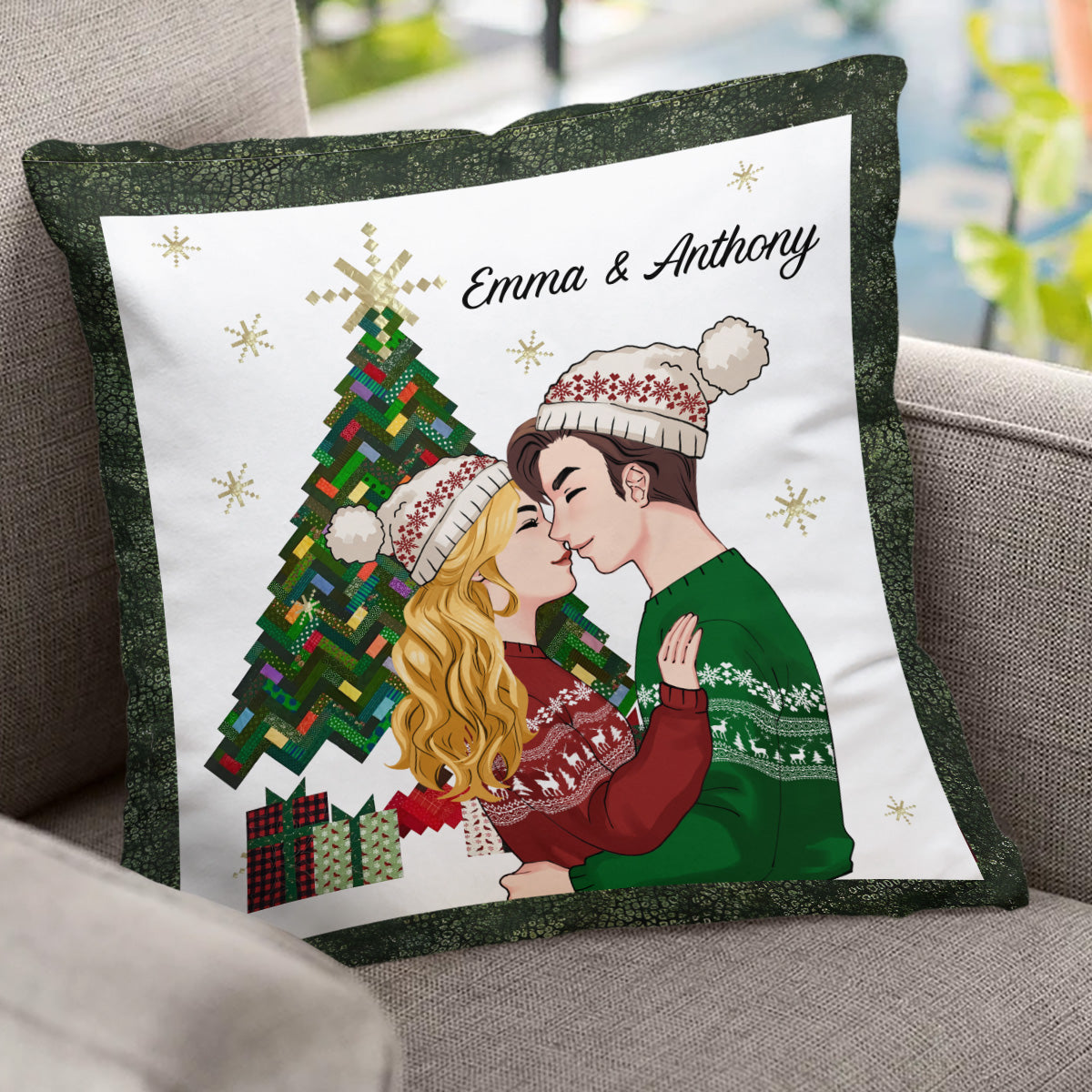 Stranger To Lover - gift for boyfriend, girlfriend - Personalized Throw Pillow