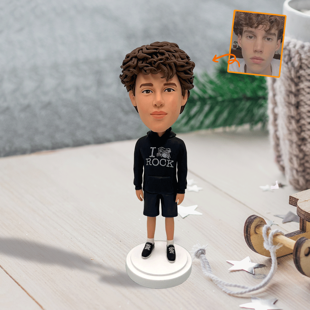 Custom Figure - Personalized Son Bobblehead