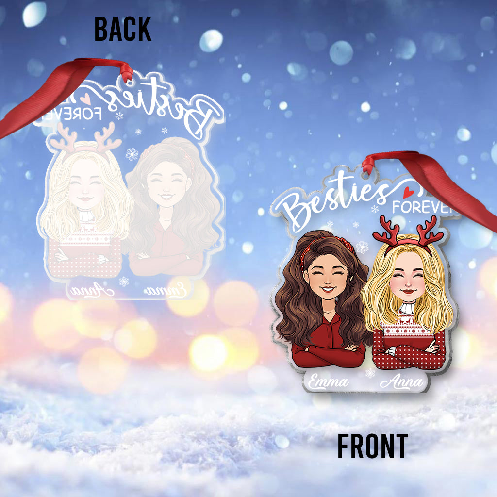Bestie Forever - Personalized Bestie Ornament