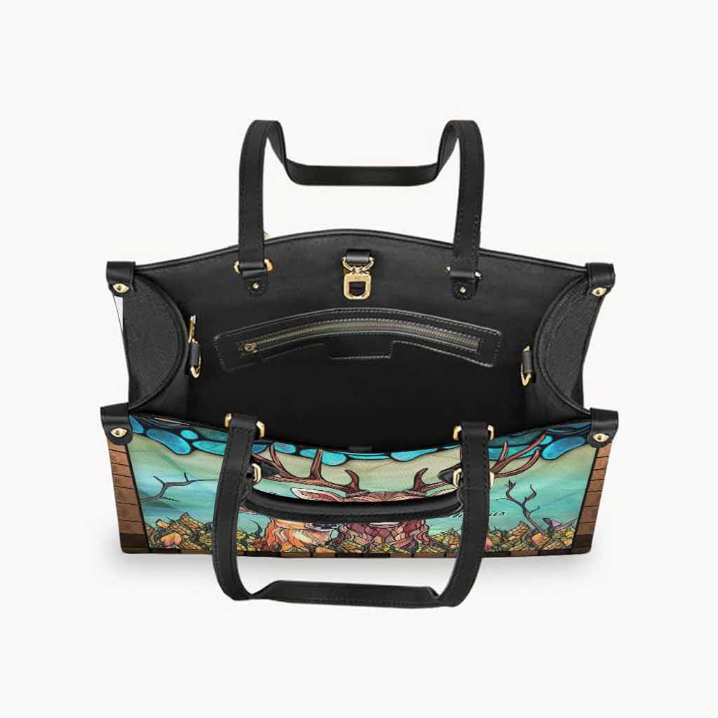 You & Me We Got This - Personalized Hunting Leather Handbag