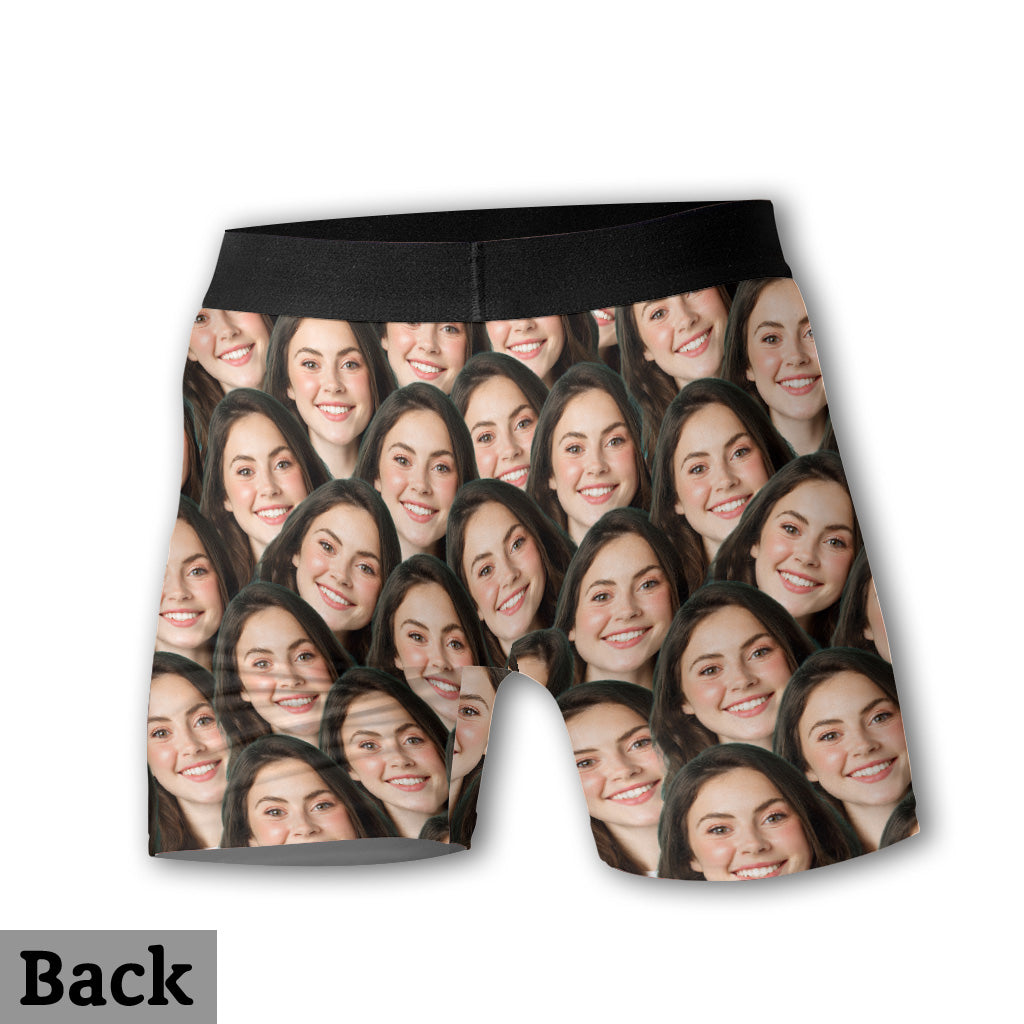 Hands Off - Personalized Couple Men Boxer Briefs