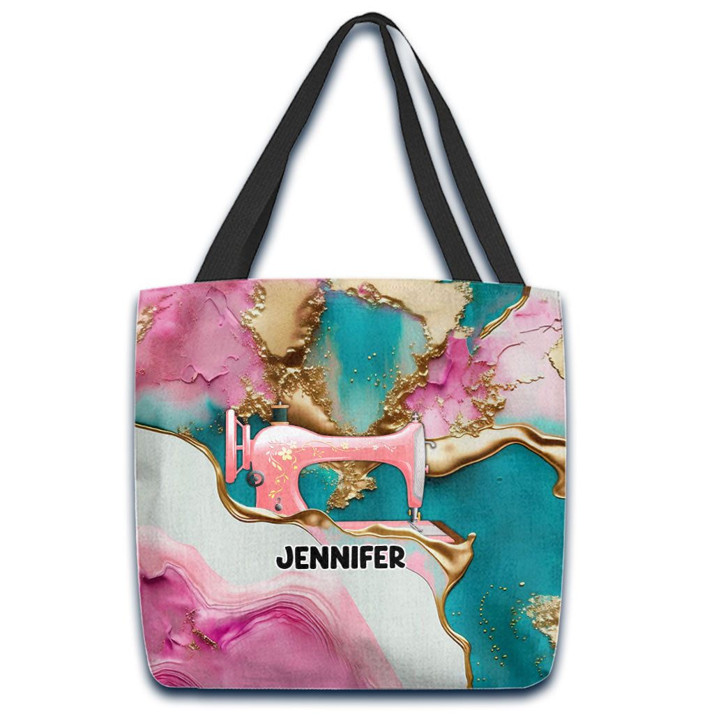 Love Sewing - Personalized Sewing Tote Bag