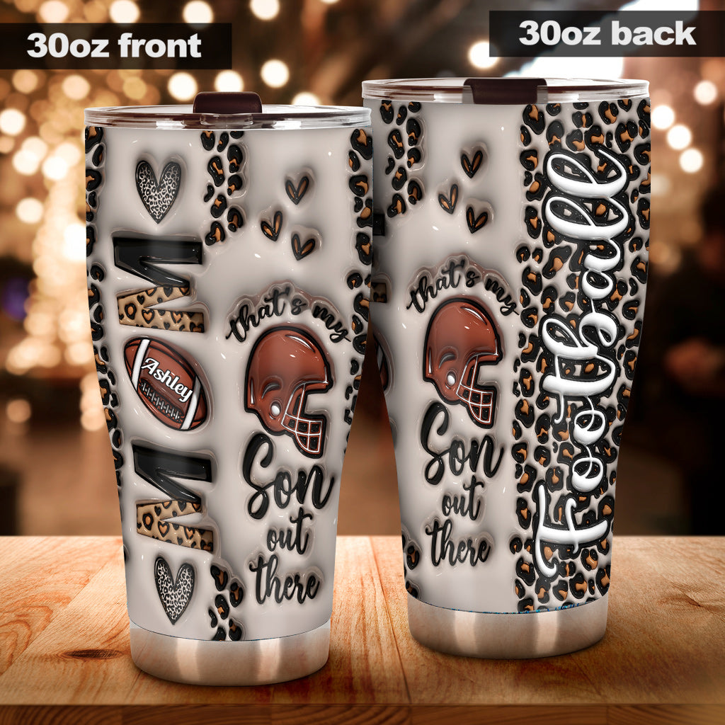 Das ist mein Sohn – personalisierter Fußball-Trinkbecher