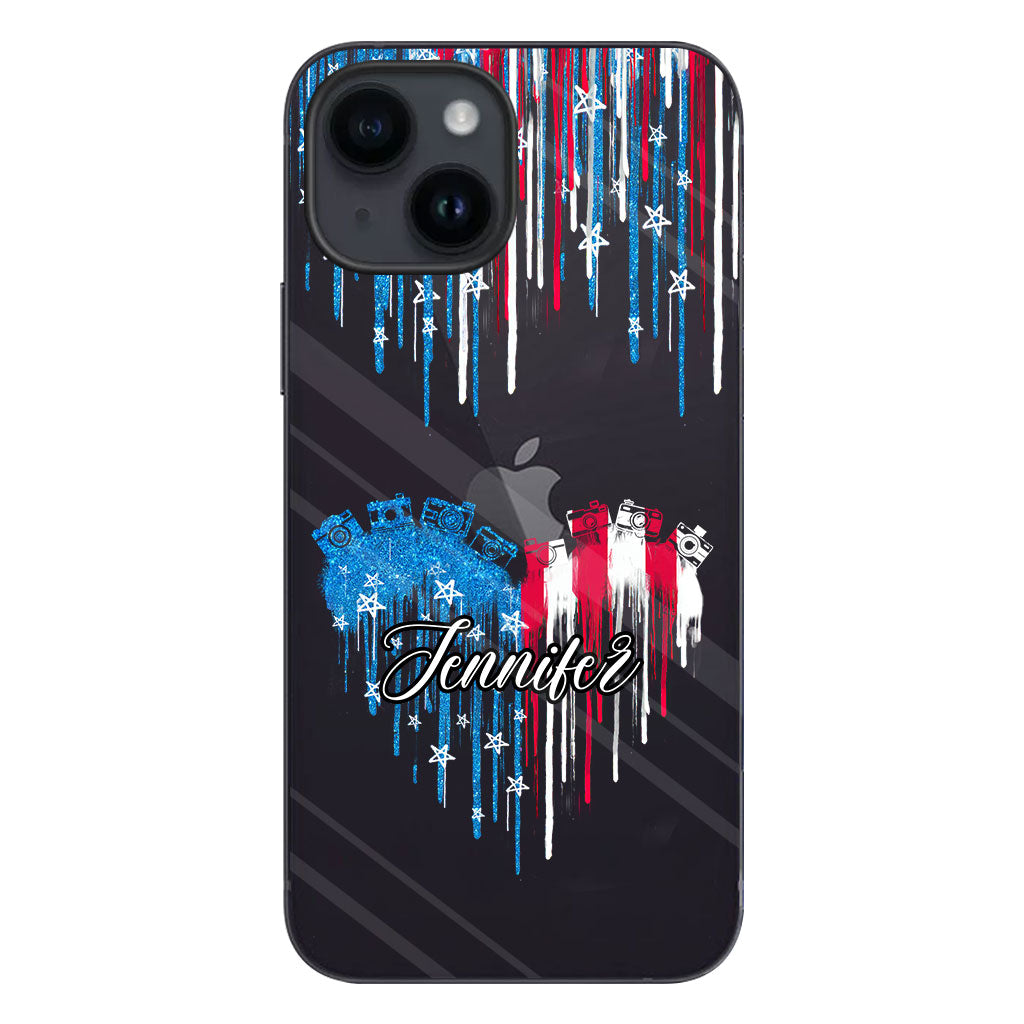 Love Photography - Personalized Photography Clear Phone Case