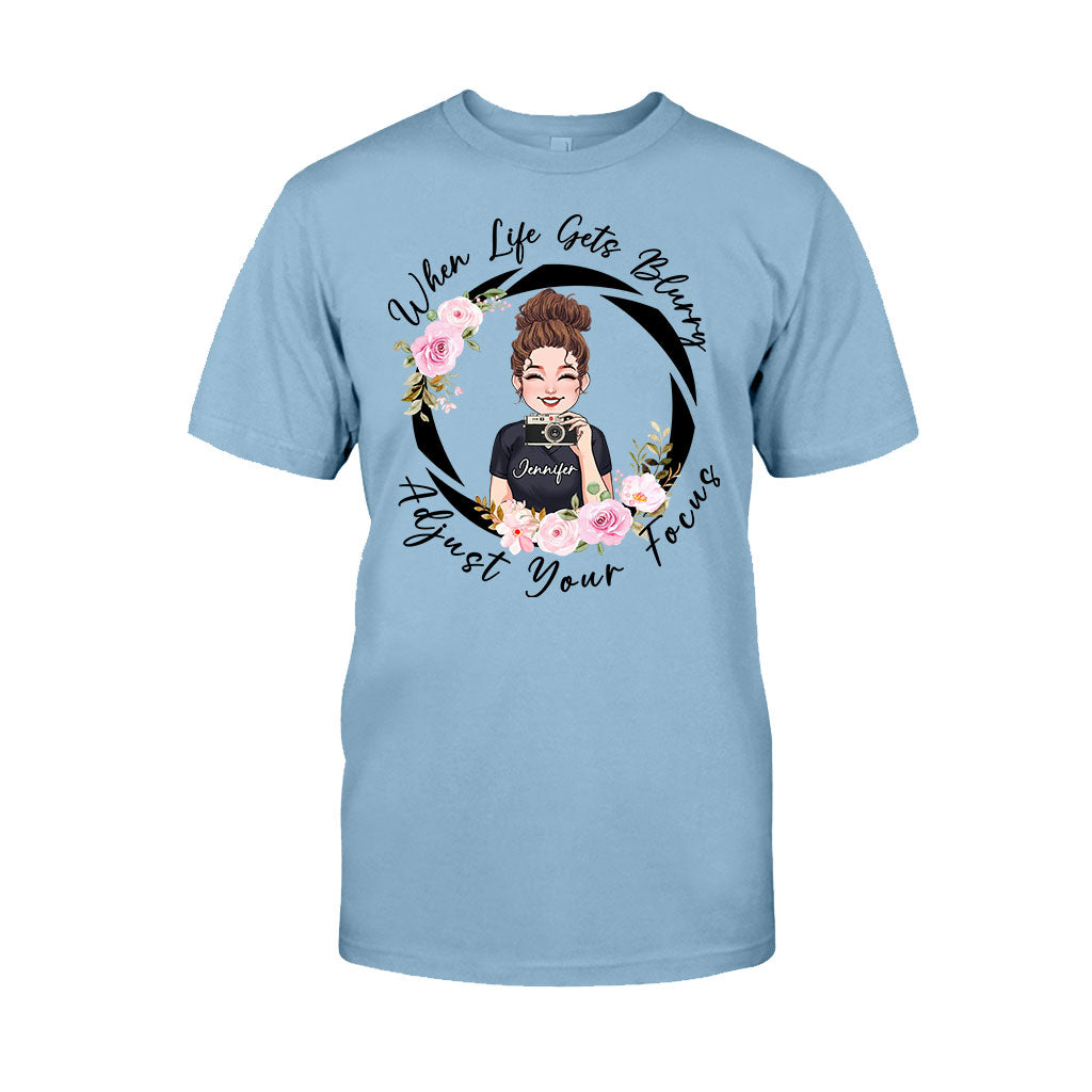 Ajustez votre mise au point - T-shirt et sweat à capuche personnalisés pour la photographie